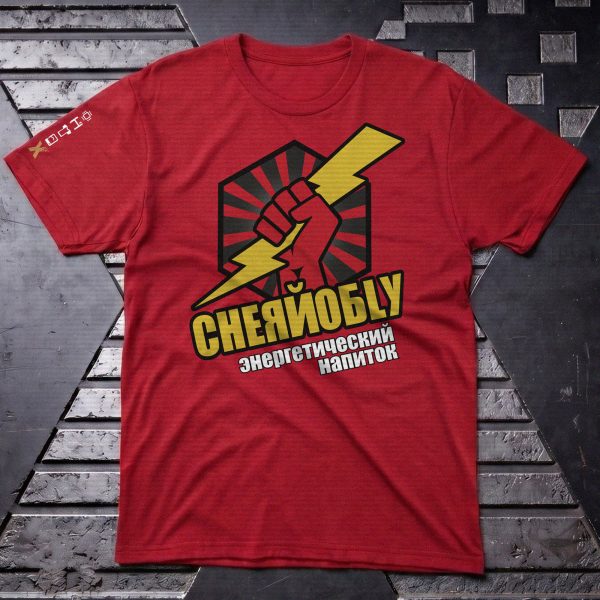 Hot Tub Time Machine - Chernobly Energy Drink T-shirt Hot Tub Time Machine - Chernobly Energy Drink T-shirt