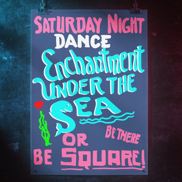 Back to the Future - Enchantment Under the Sea 24" x 26" Poster