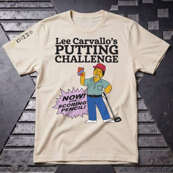 The Simpsons - Lee Carvallo's Putting Challenge TV T-shirt