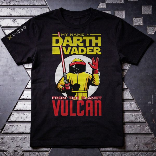 Back to the Future - Darth Vader from the Planet Vulcan T-shirt Back to the Future - Darth Vader from the Planet Vulcan T-shirt