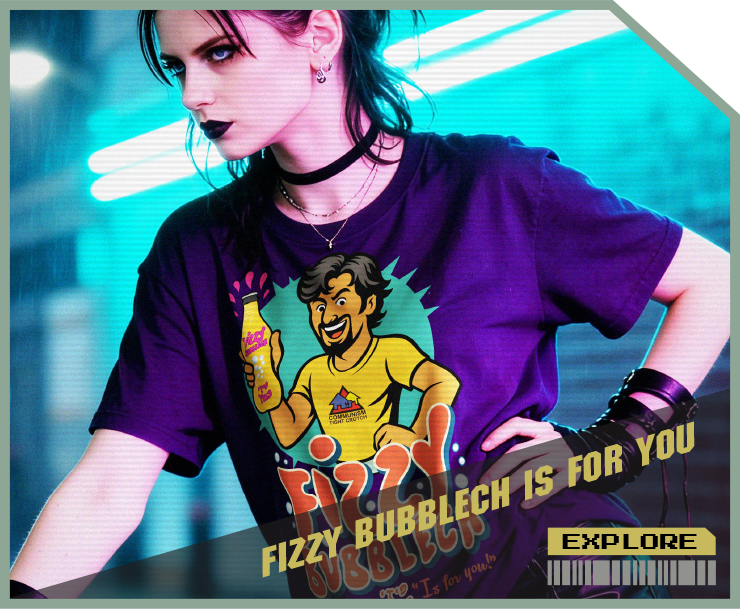 Recovering from one too many feet uppercuts and in desperate need of a refreshing beverage to quench a serious thirst? Look no further than Fizzy Bubblech.