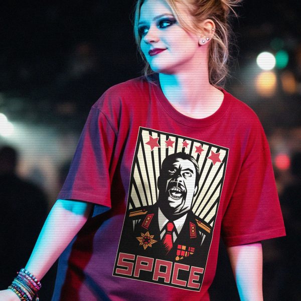 Command and Conquer - Tim Curry Space Capitalism T-shirt