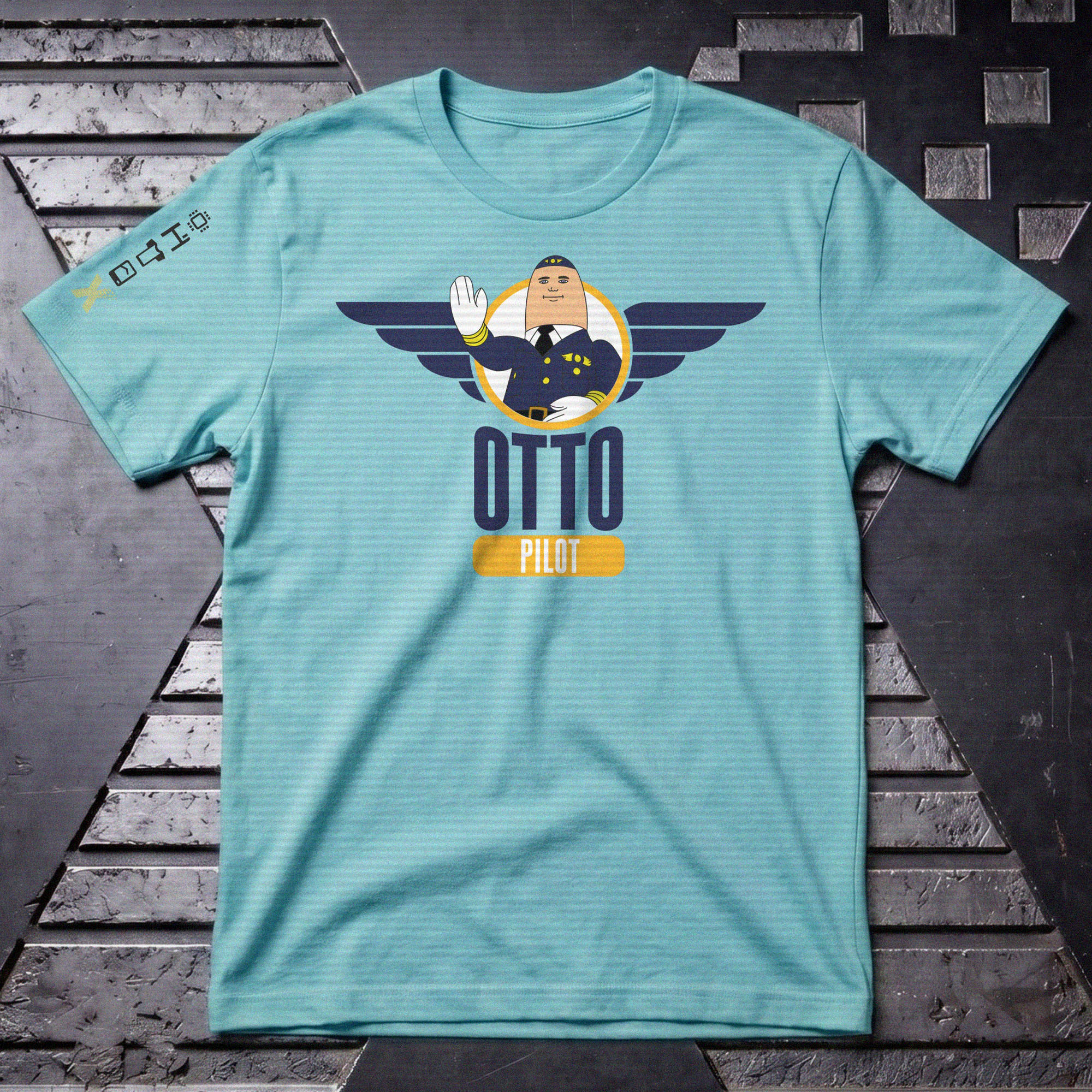 Airplane Movie - Otto the Pilot T-shirt 3 Airplane Movie - Otto the Pilot T-shirt - Image 3