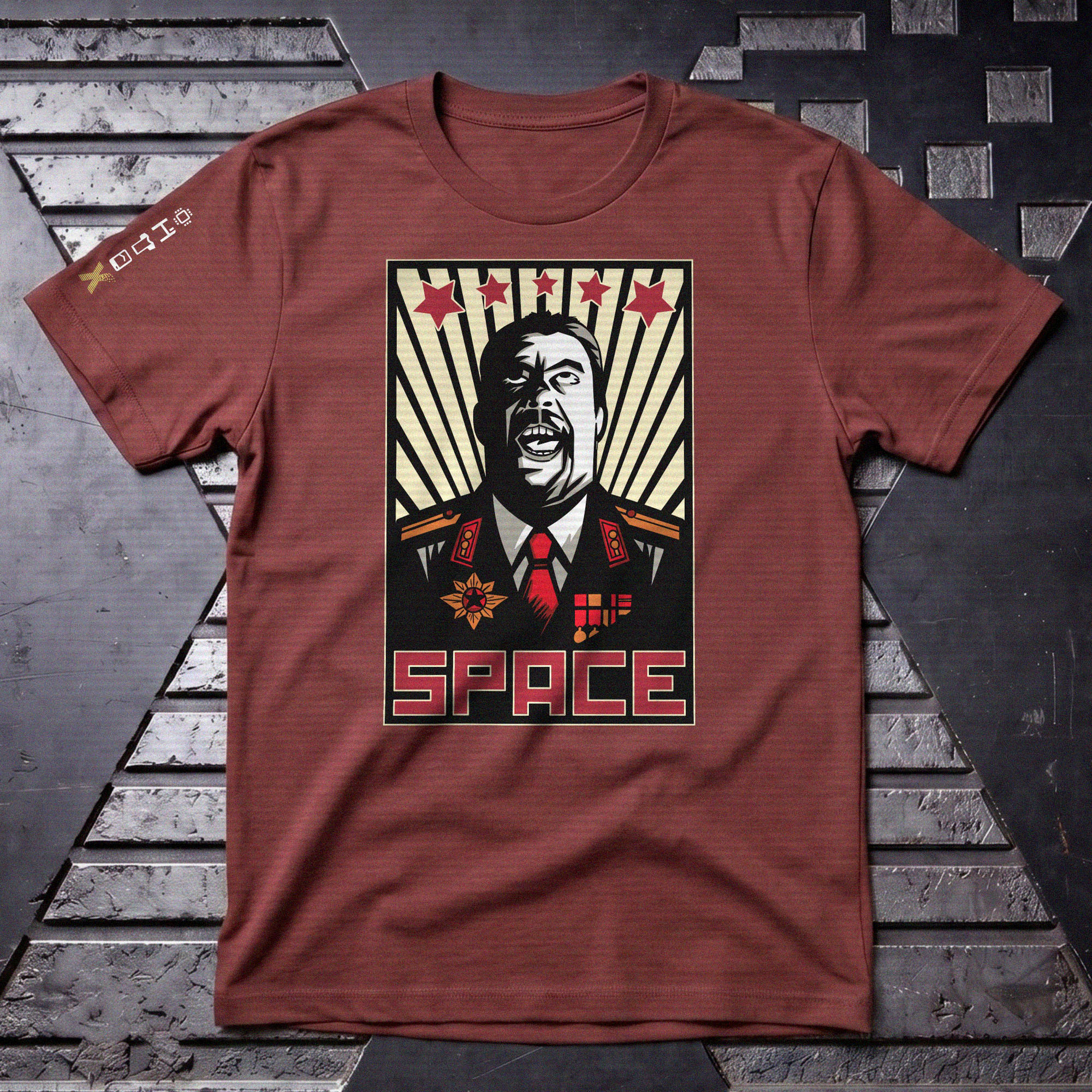 Command and Conquer - Tim Curry Space Capitalism T-shirt 4 Command and Conquer - Tim Curry Space Capitalism T-shirt - Image 4