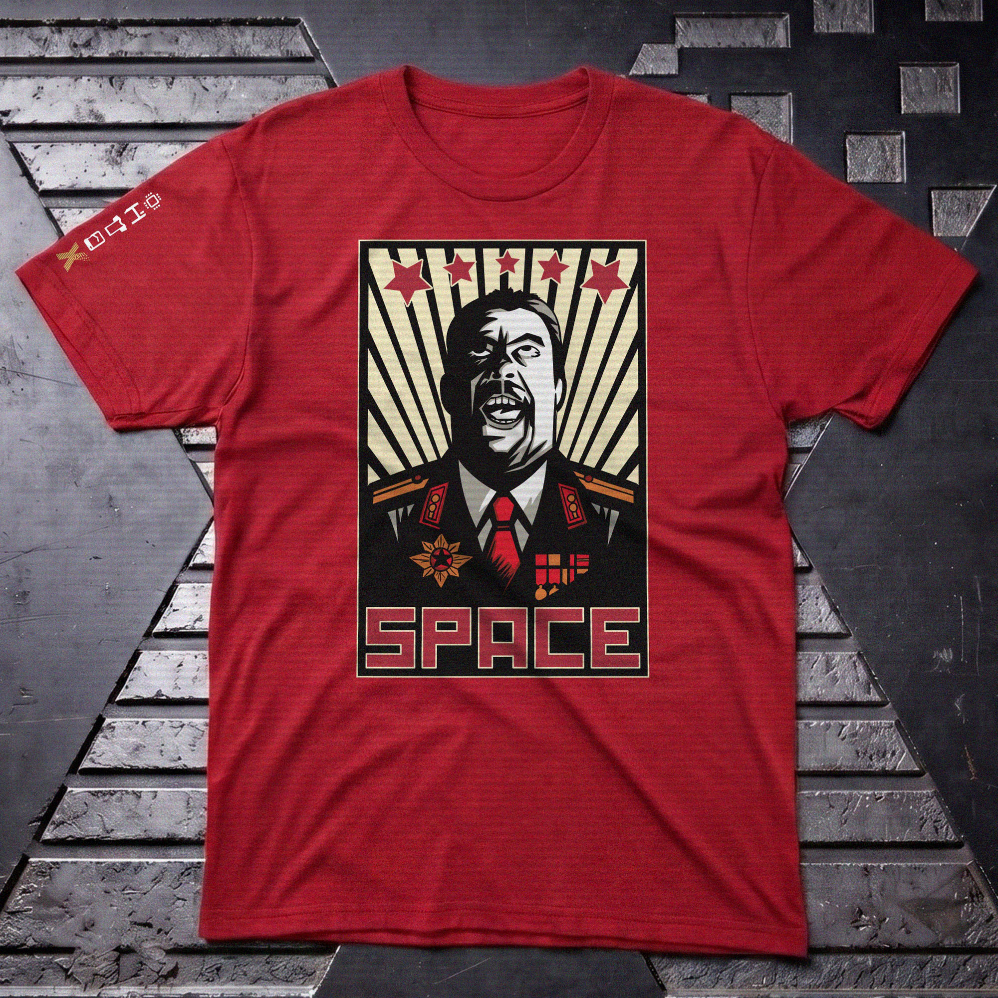 Command and Conquer - Tim Curry Space Capitalism T-shirt 1 Command and Conquer - Tim Curry Space Capitalism T-shirt